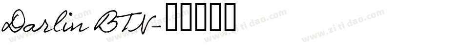 Darlin BTN字体转换